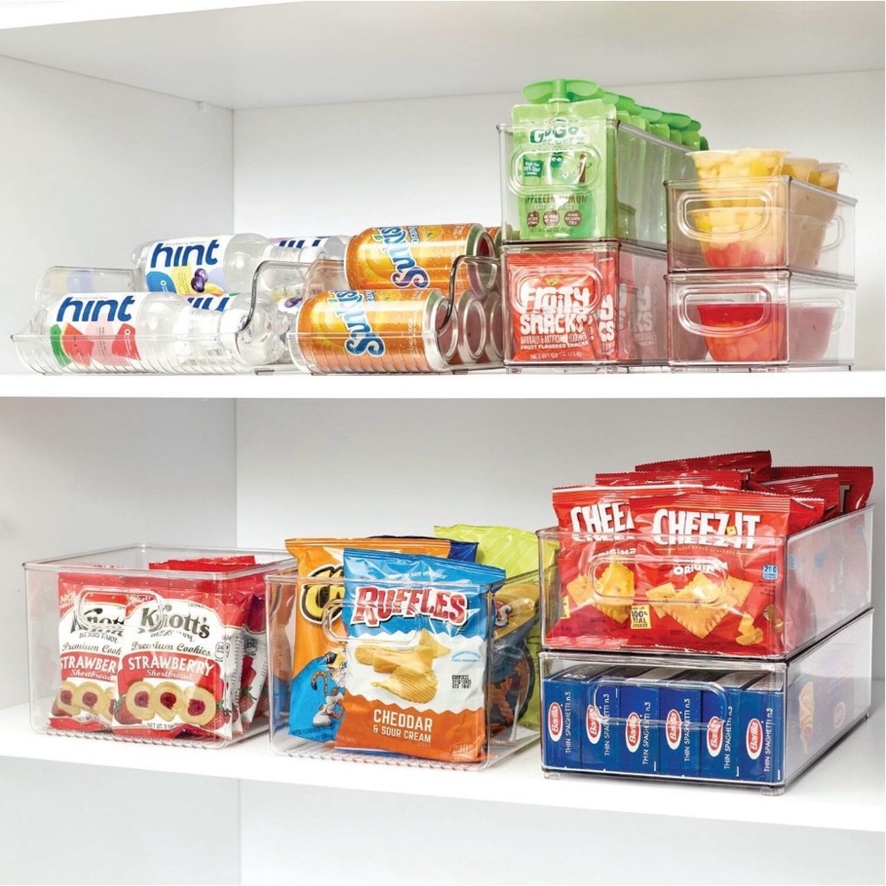 iDesign 10-Piece Fridge + Freeze Storage Bin Starter Set